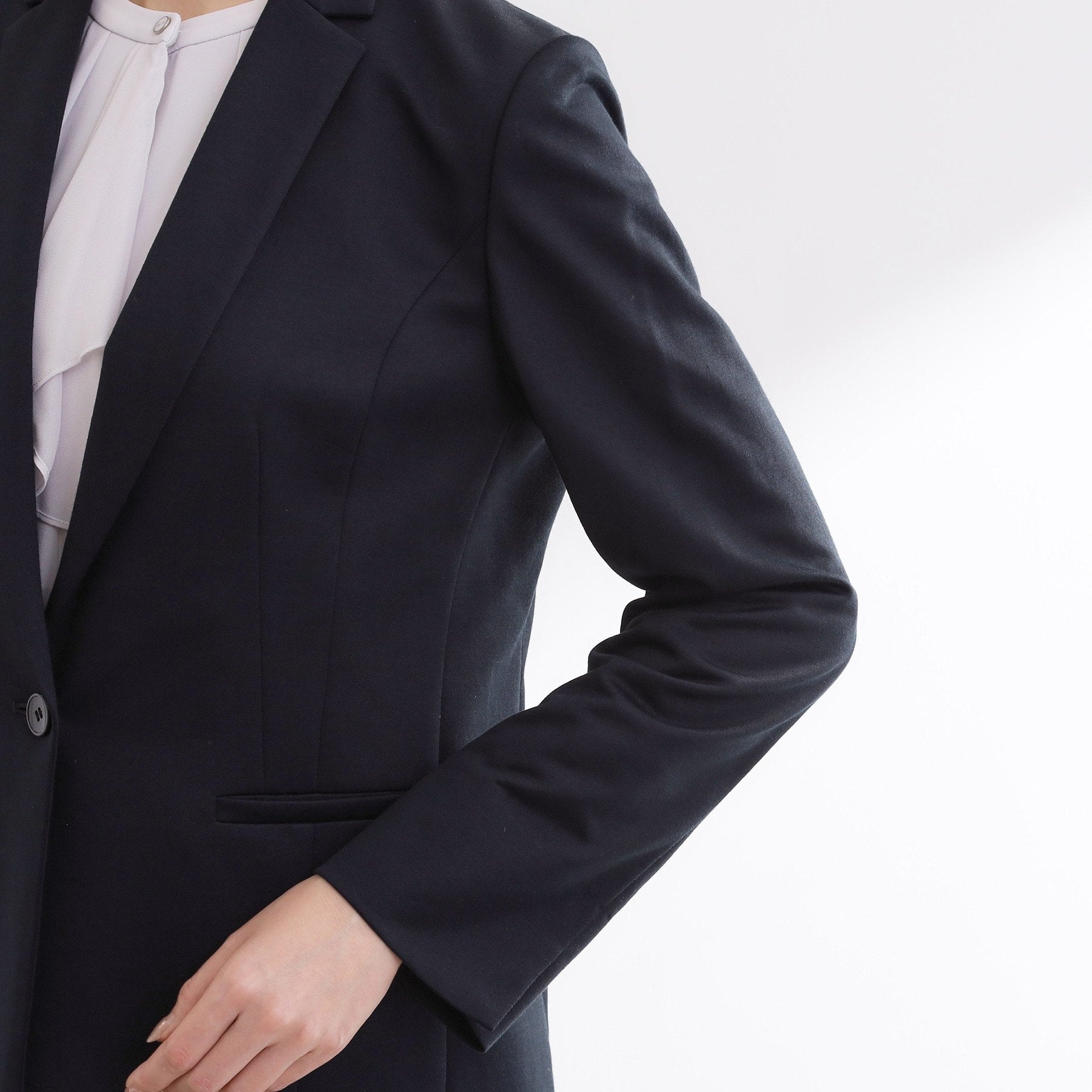 リフレクト Reflect 【匠シリーズ】匠ジャケット／ロングテーラード （ネイビー(094)） ネイビー(094)