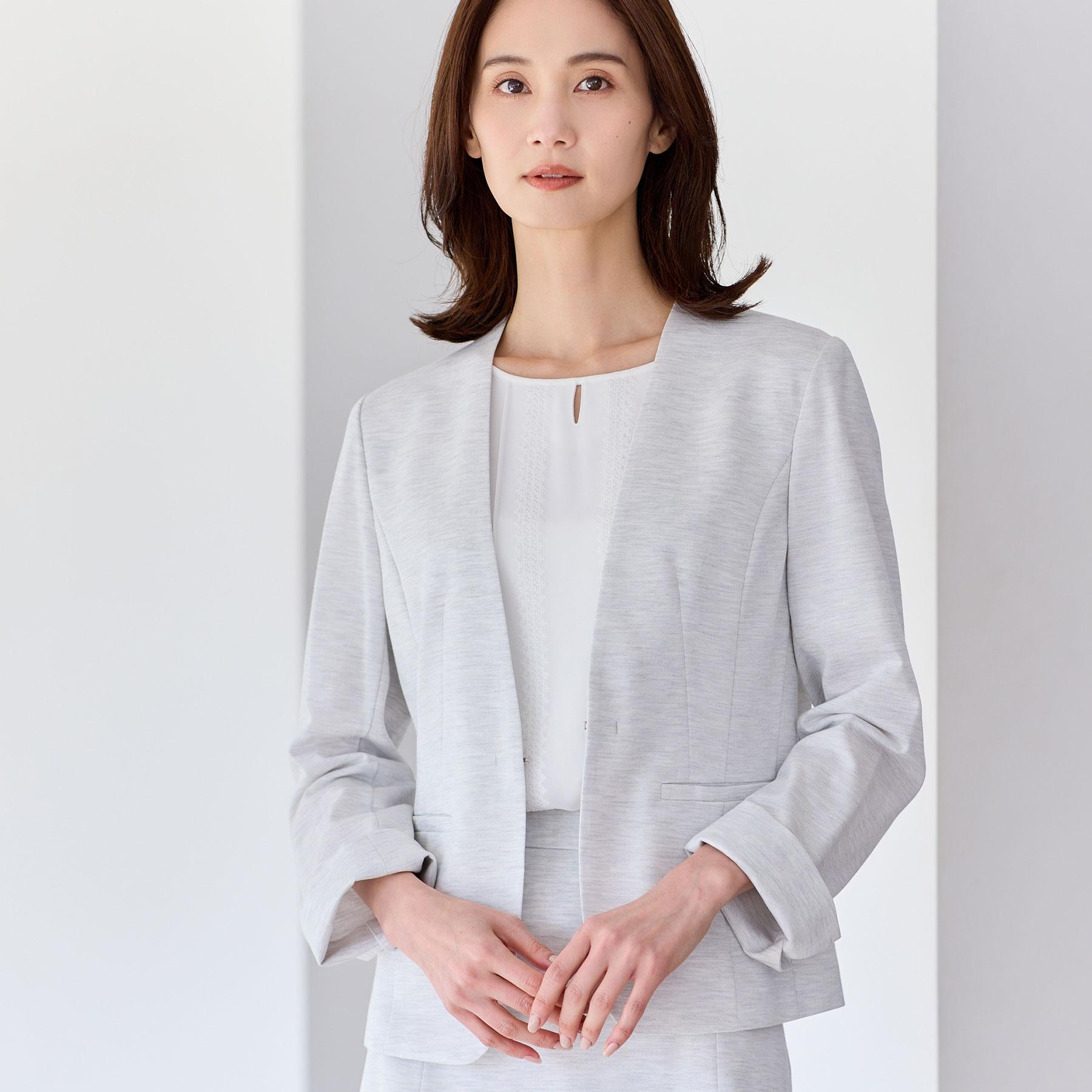 リフレクト Reflect 【匠シリーズ】匠ジャケット／ノーカラー （ネイビー(094)） ネイビー(094)