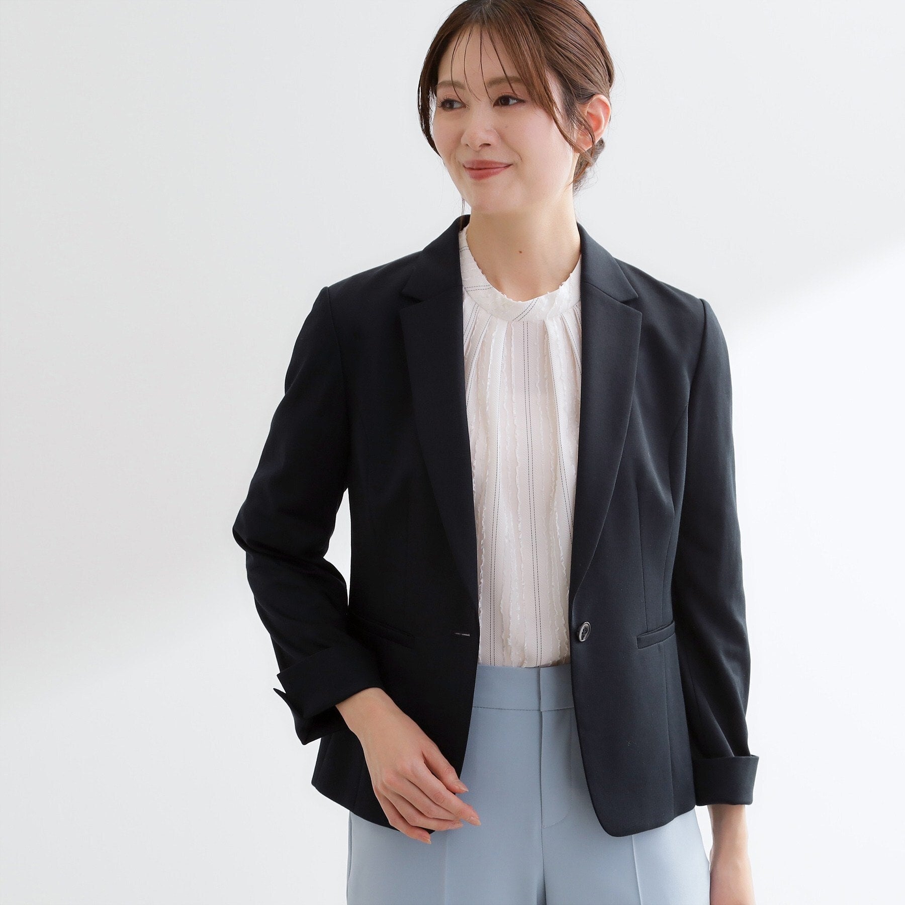 リフレクト Reflect 【匠シリーズ】匠ジャケット／ベーシックテーラード （ネイビー(894)） ネイビー(894)