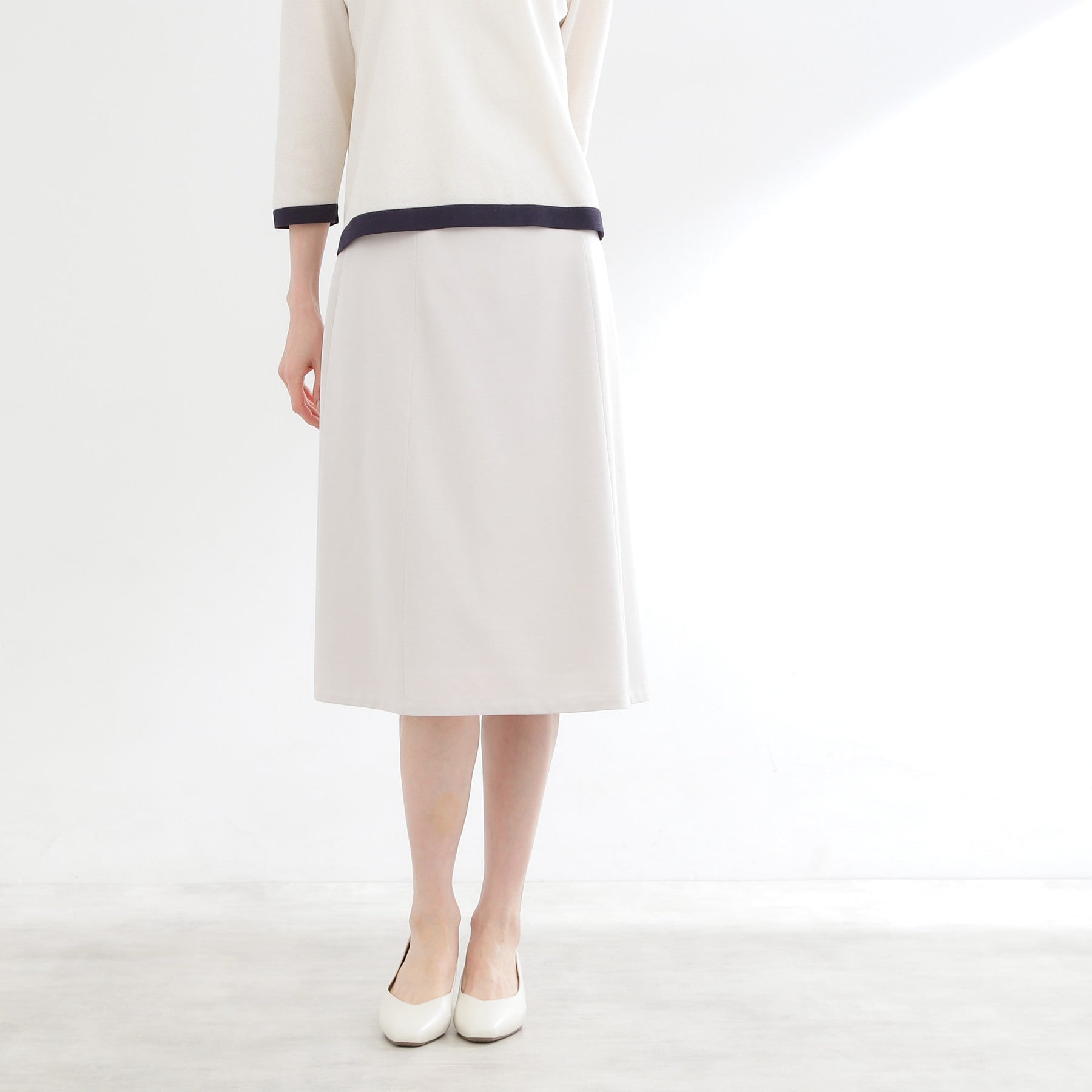 リフレクト Reflect 【匠シリーズ】ソフトフレアスカート （グレージュ(050)） グレージュ(050)