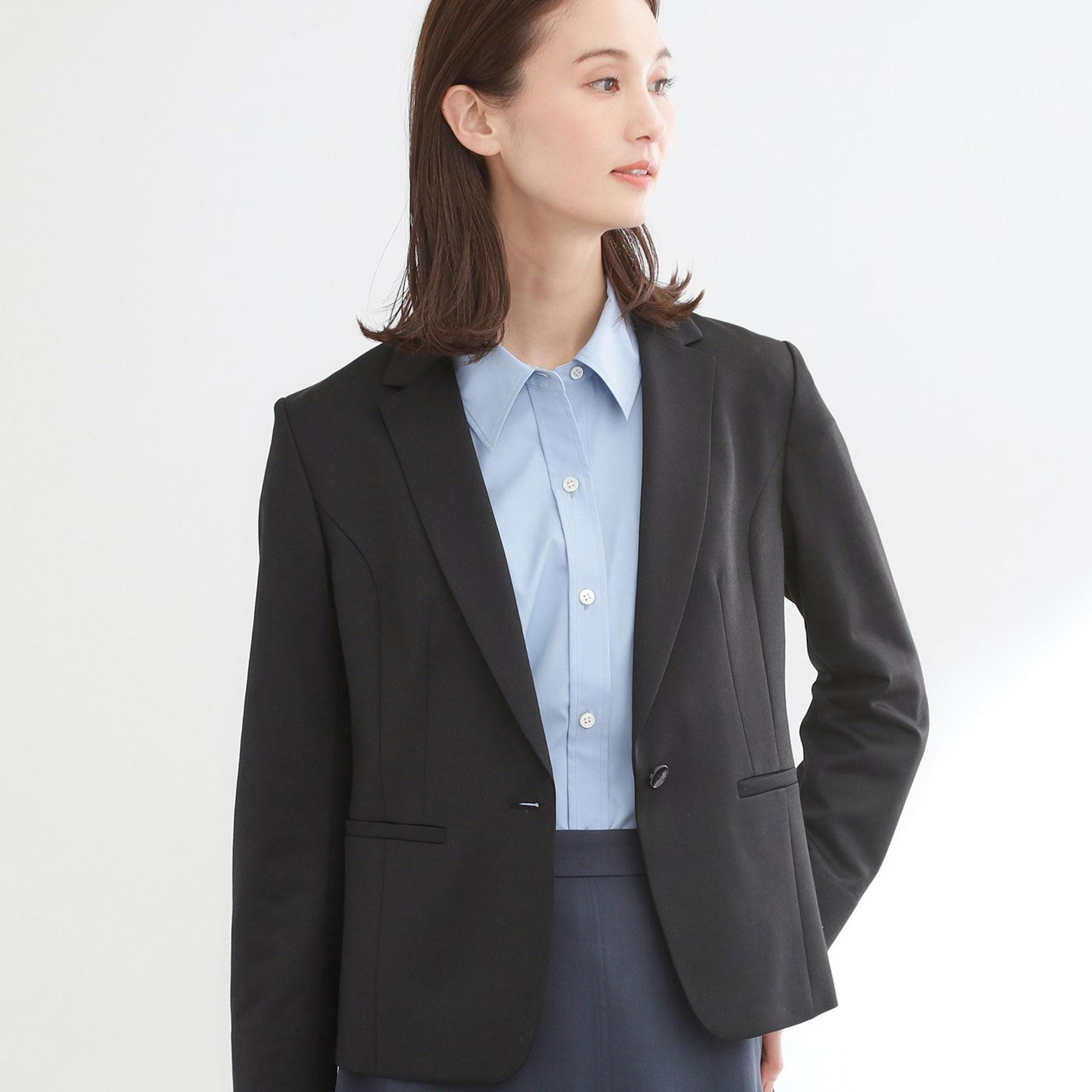 リフレクト Reflect 【匠シリーズ】匠ジャケット／ベーシックテーラード （ブラック(019)） ブラック(019)