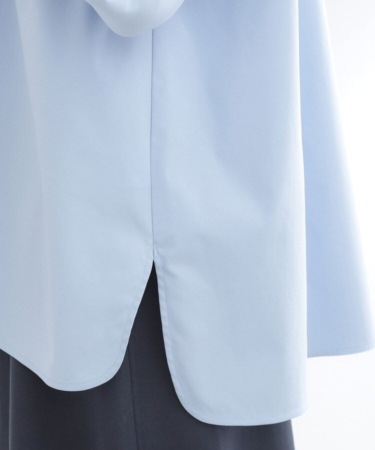 リフレクト Reflect ◆【羽織りにも◎】タイプライタービッグシャツ （サックスブルー(090)） サックスブルー(090)