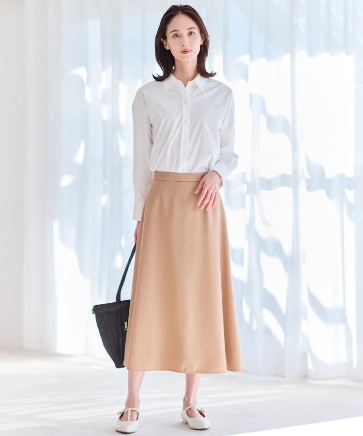 リフレクト Reflect ◆【羽織りにも◎】タイプライタービッグシャツ （サックスブルー(090)） サックスブルー(090)