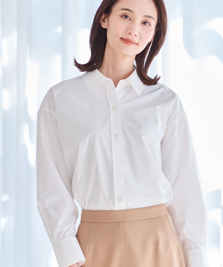 リフレクト Reflect ◆【羽織りにも◎】タイプライタービッグシャツ （オフホワイト(003)） オフホワイト(003)