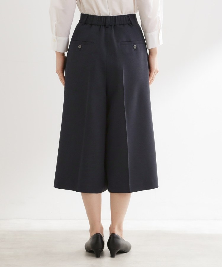 リフレクト Reflect ◆リネンライクワイドミディパンツ （ネイビー(094)） ネイビー(094)