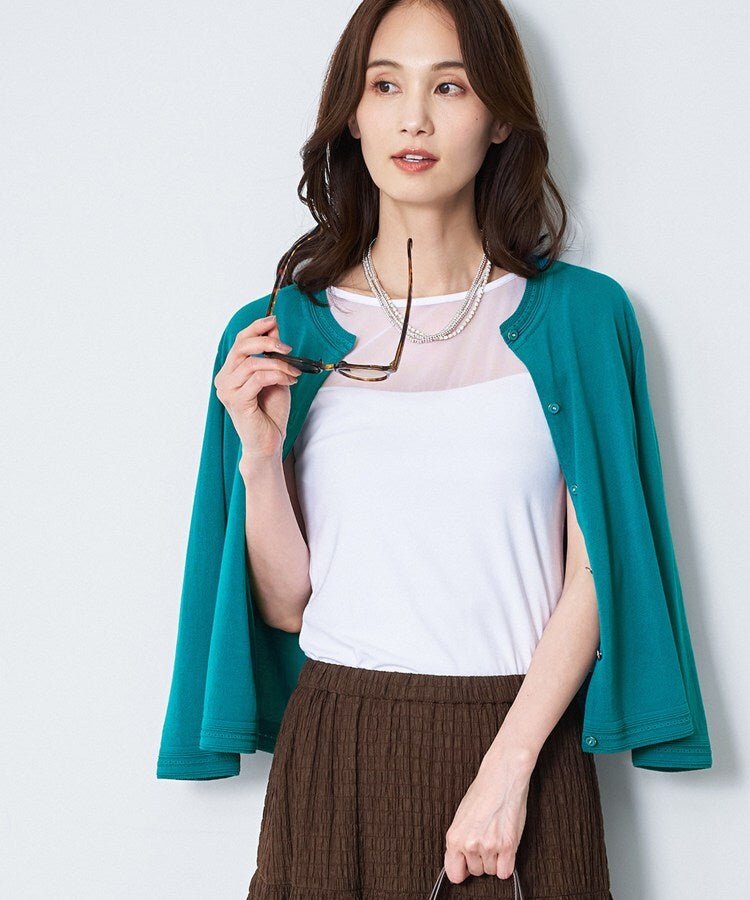 リフレクト Reflect 【BASIC COTTON】シアータンクトップ （オフホワイト(003)） オフホワイト(003)