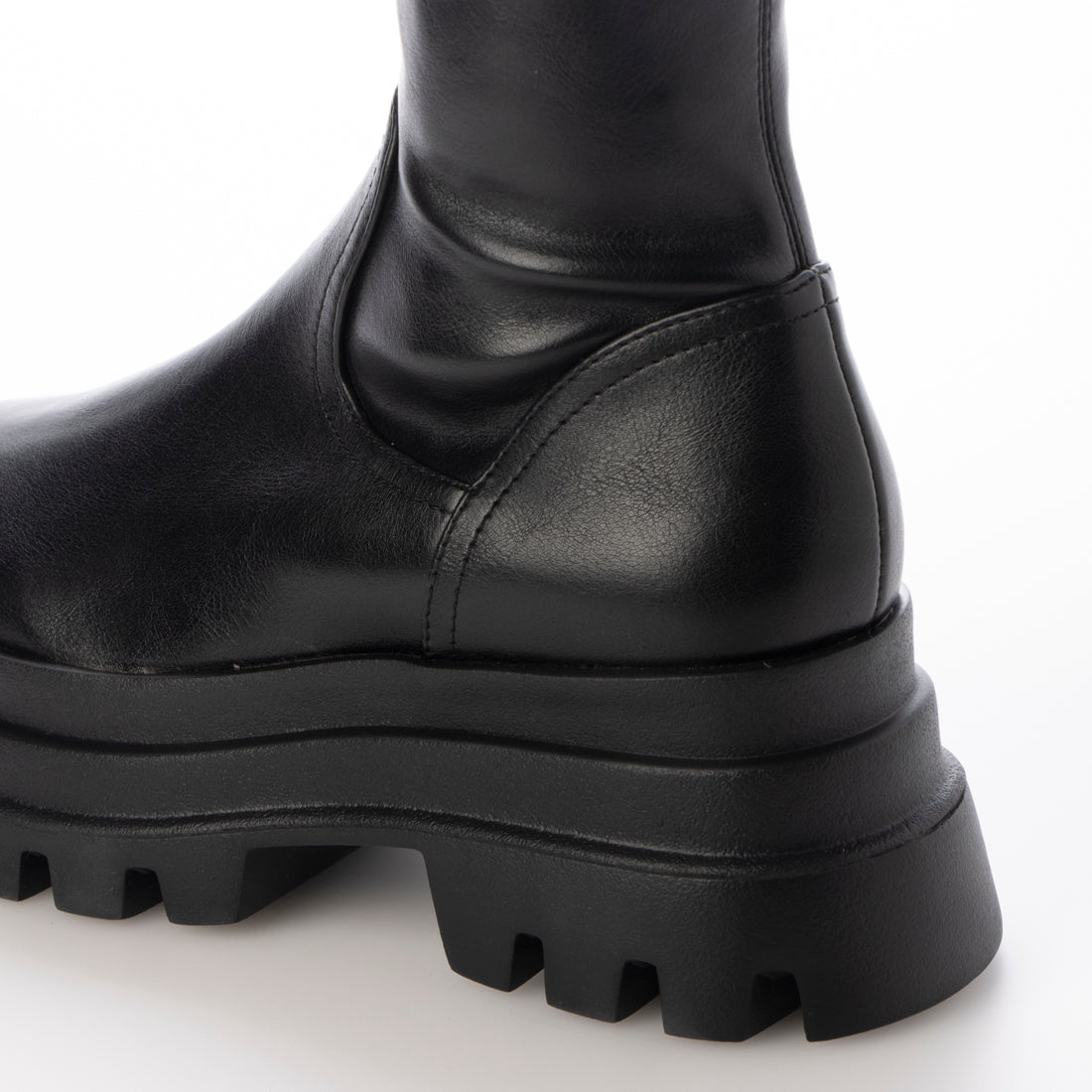 アールアンドイー R&E 厚底ソールヒーハイブーツ