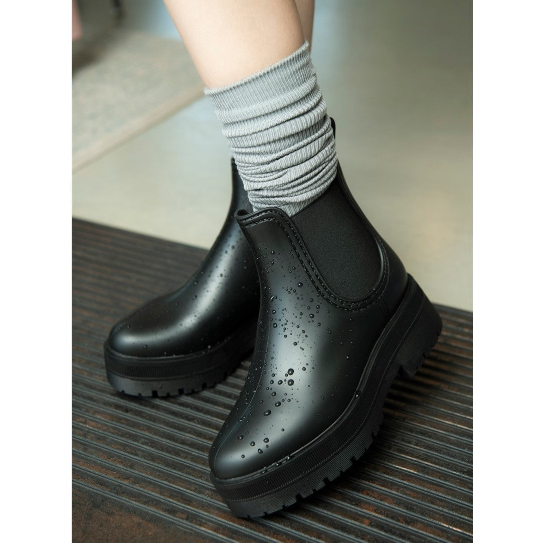 REZOY 【2025SS New Collection】【REZOY】Thick-soled Side Gore Rain Boots