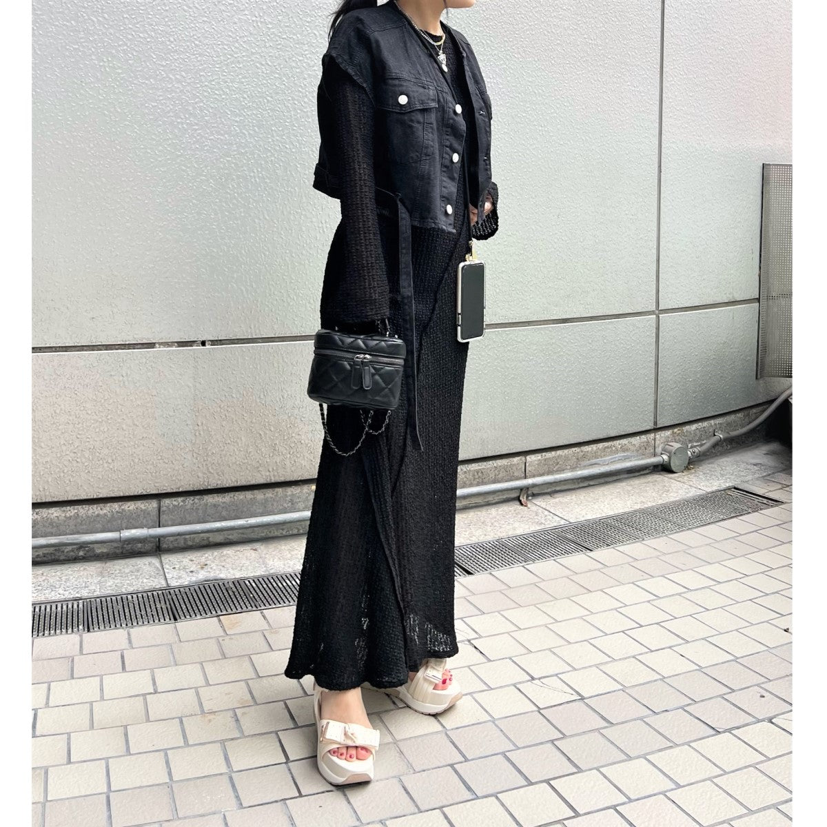リゾイ REZOY リボンストラップスニーカーソールサンダル