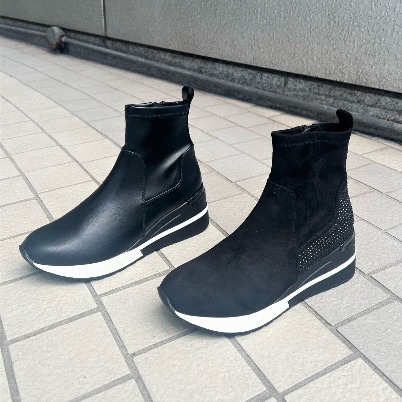 REZOY Sneaker Sole Short Boots