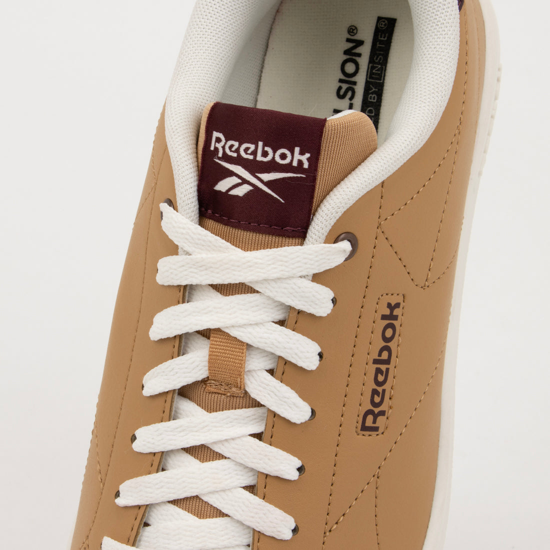 コート クリーン / REEBOK COURT CLEAN （キャメル/ブラックチェリー） キャメル/ブラックチェリー