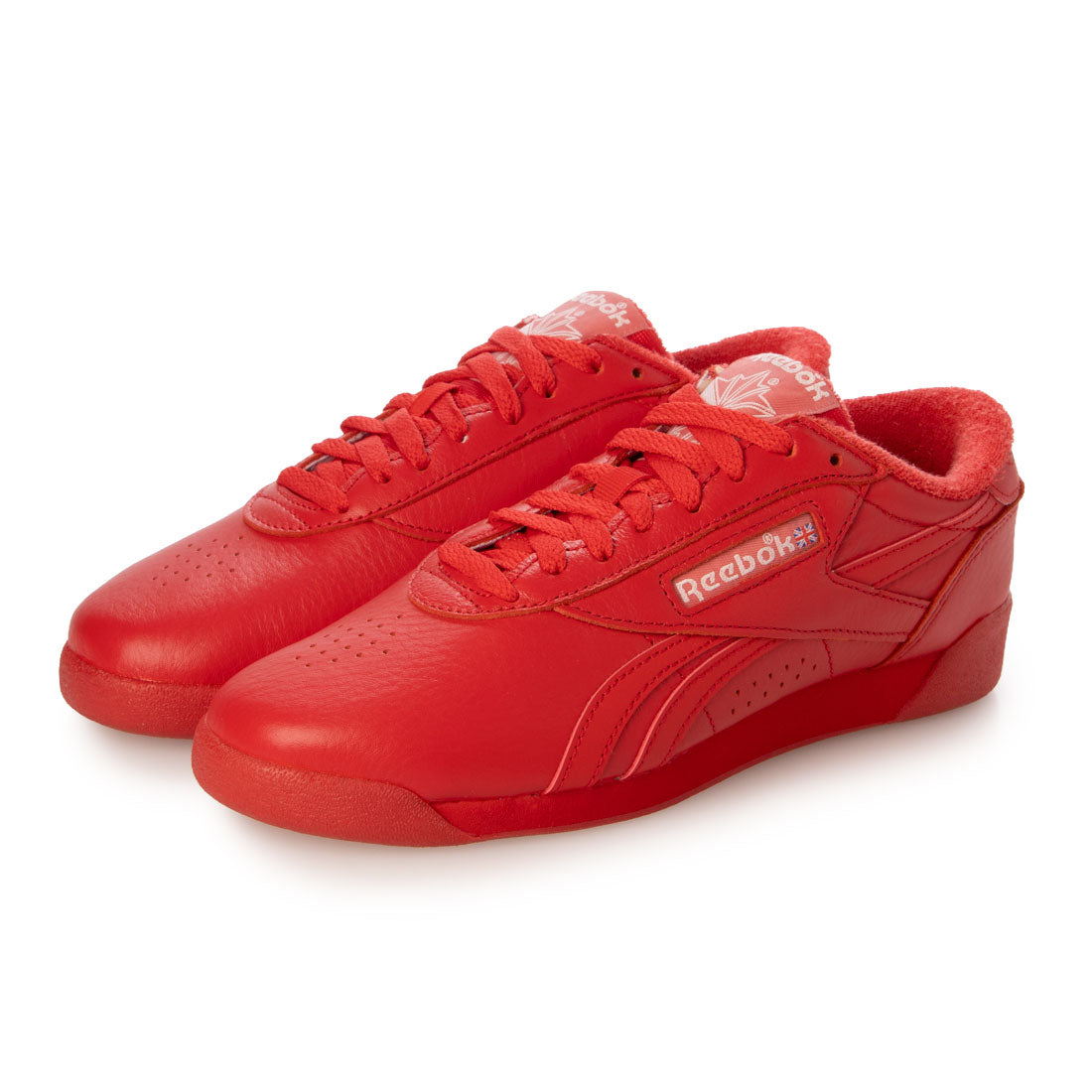 リーボック Reebok REEBOK - FREE STYLE  LO RED【155954-100256057】 （RED） RED