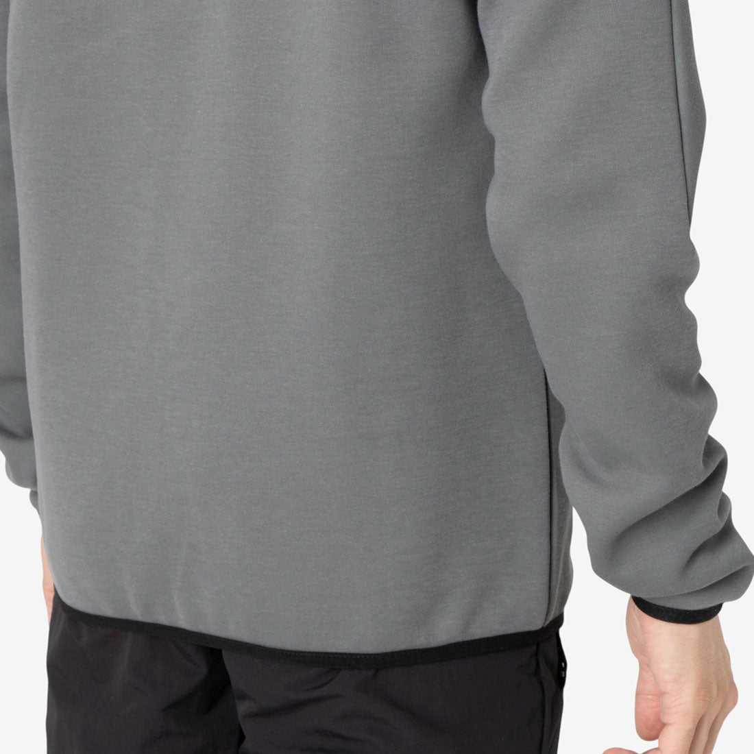 ビッグベクター ジャケット / CONTRAST PANEL FUNNELNECK JACKET （グレー） グレー