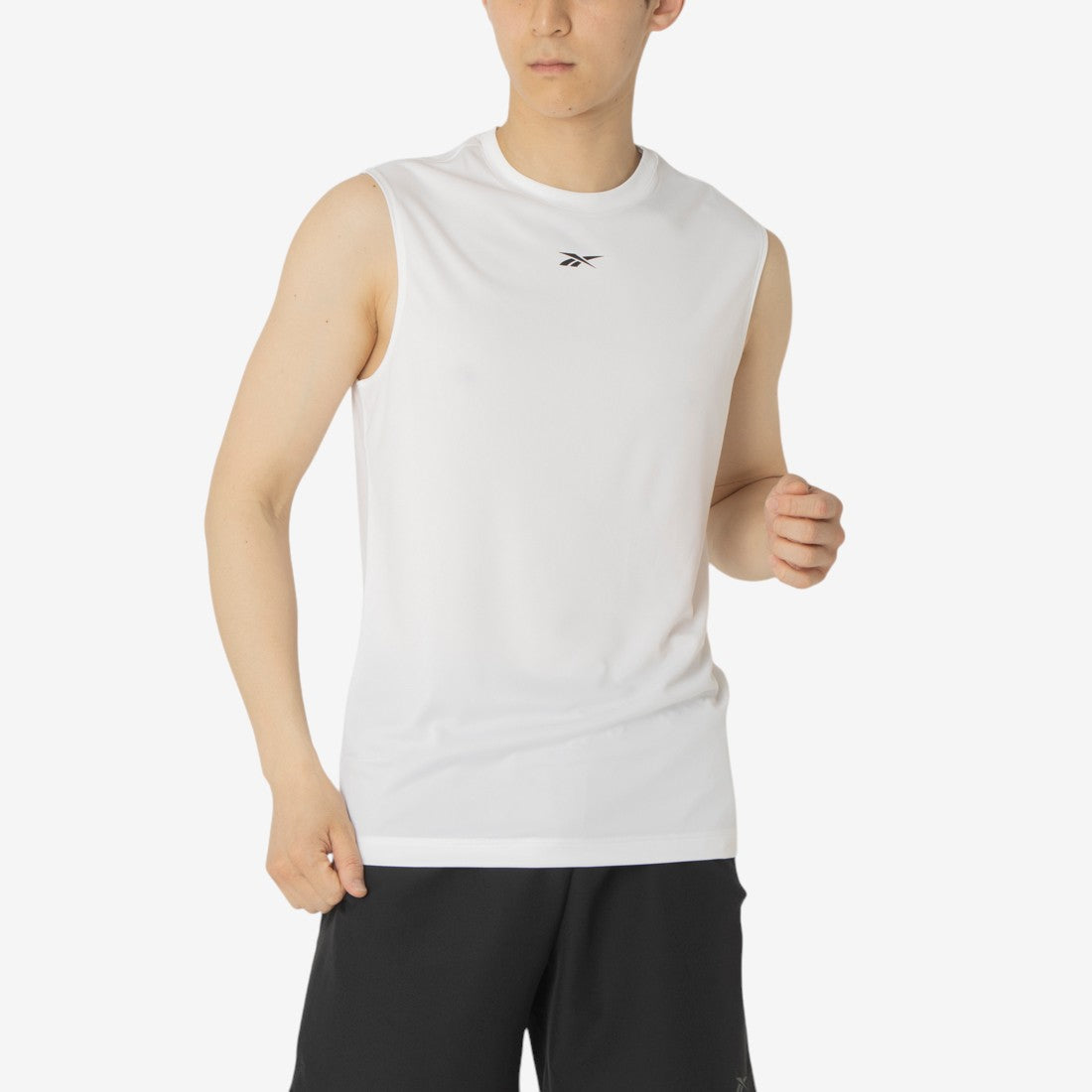 トレイン スリーブレス テック Tシャツ / ID TRAIN SLVLS TECH TEE （ホワイト） ホワイト