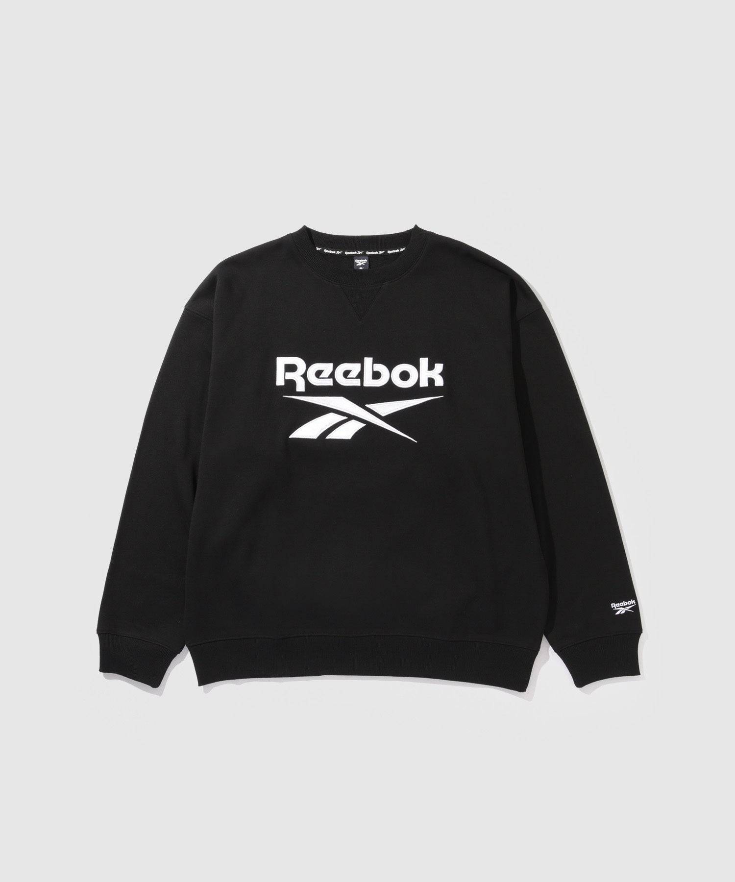 リーボック Reebok ワッペンロゴスウエット （アッシュグレー） アッシュグレー