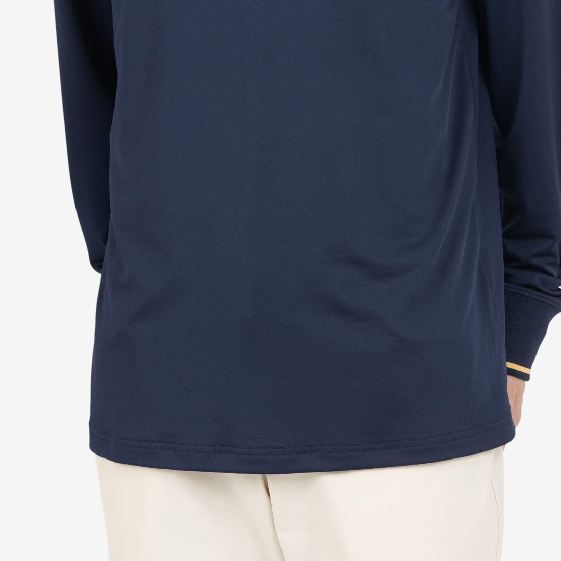 ジップ プルオーバー  / LS 1/4 ZIP PULLOVER WTIPPING （ネイビー） ネイビー