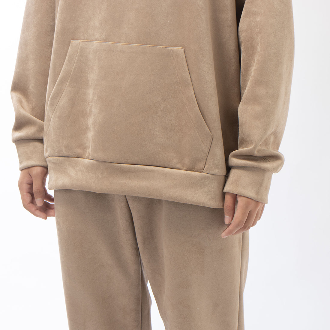 スエードライク フーディー / SUEDE LIKE HOODIE