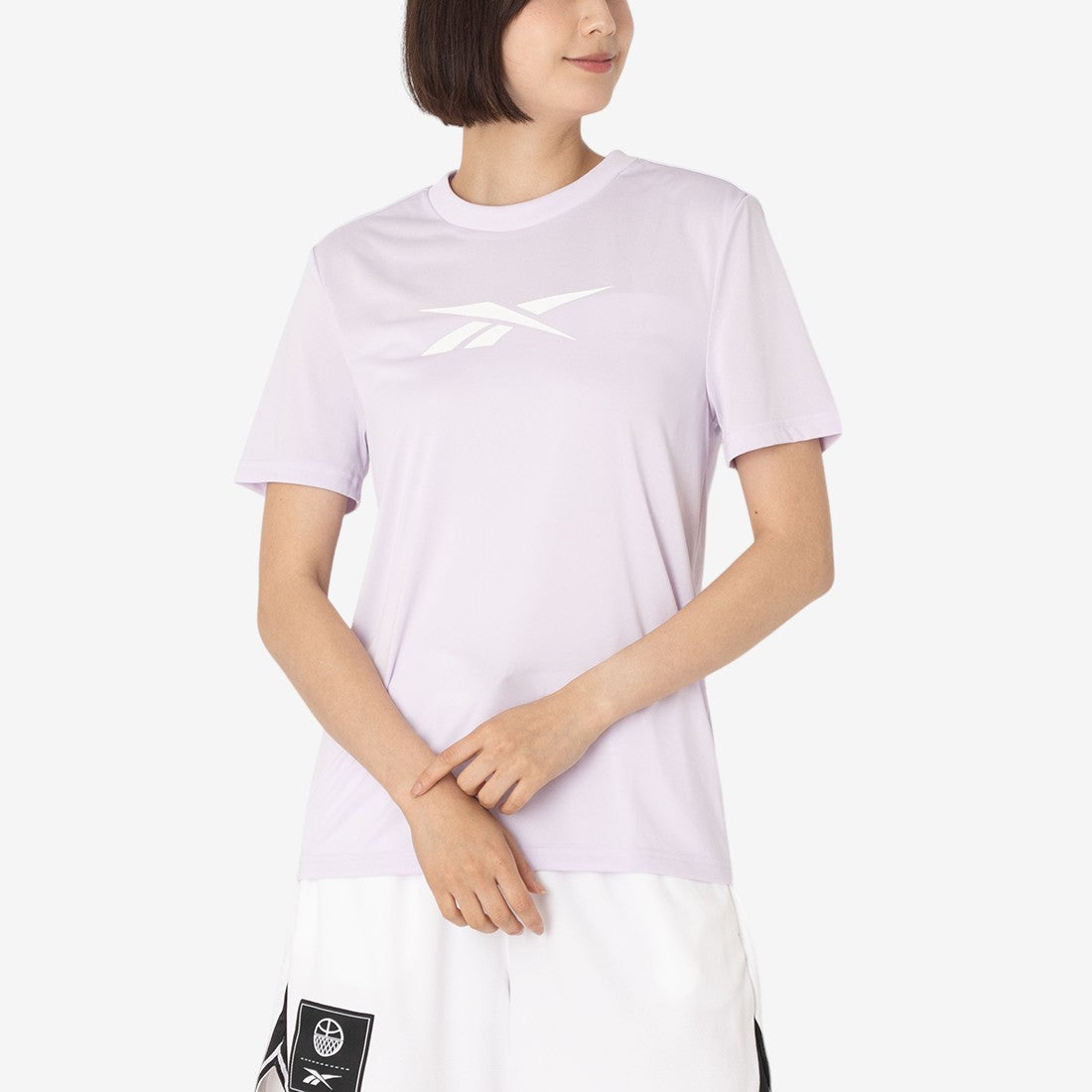 ロゴ トレーニング Tシャツ / CASIDY CORE SS TOP （ペールパープル） ペールパープル