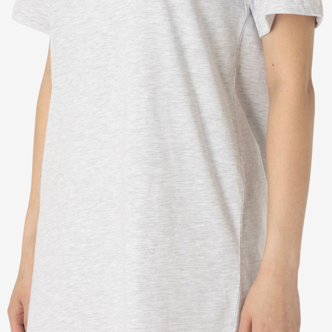オーバーサイズ Tシャツドレス / ID OVERSIZED T-SHIRT DRESS （グレー） グレー