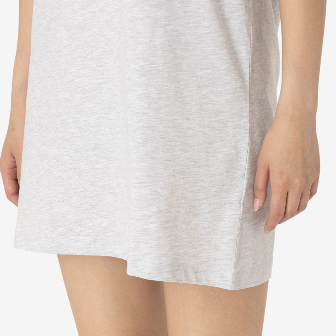 オーバーサイズ Tシャツドレス / ID OVERSIZED T-SHIRT DRESS （グレー） グレー