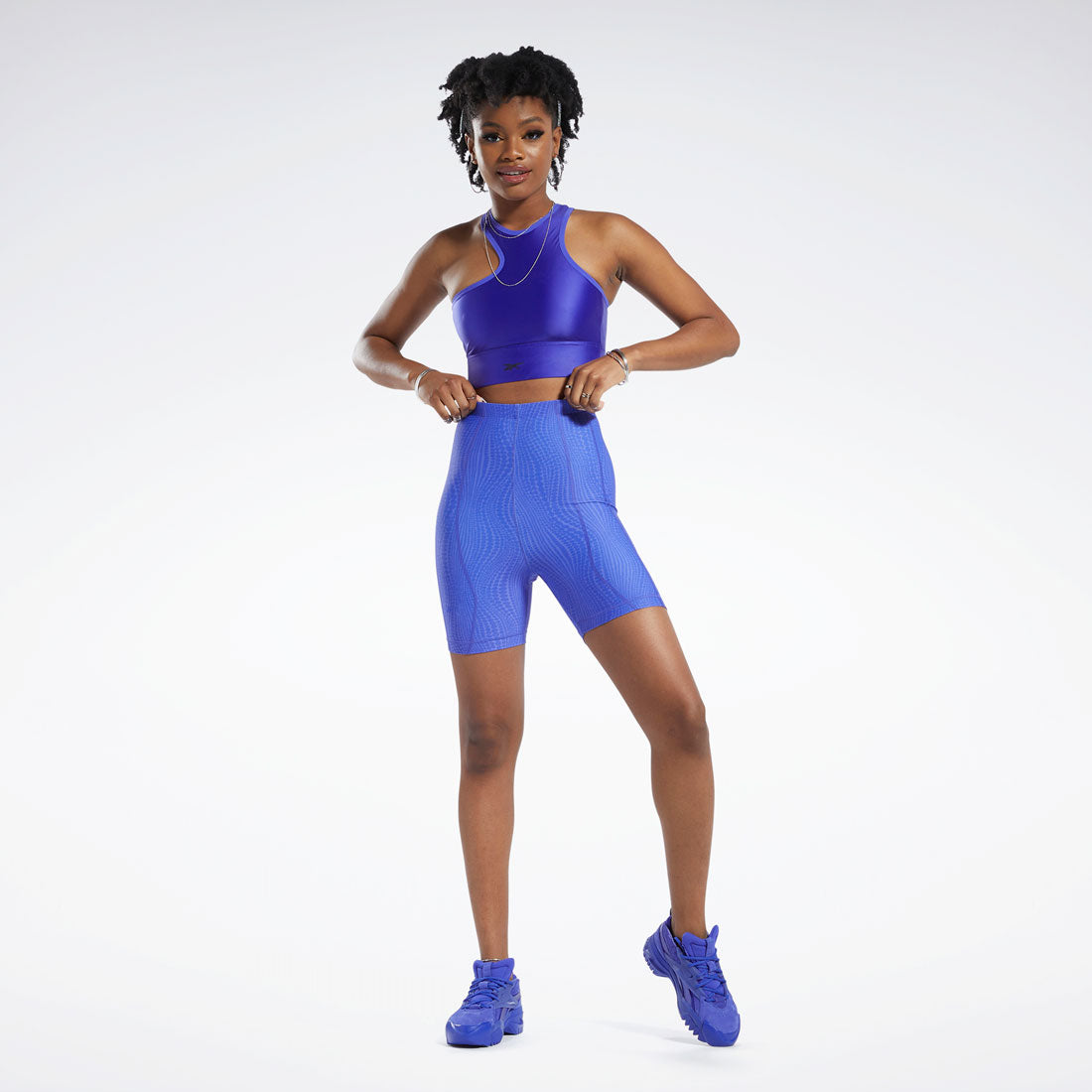 カーディ・B ハイウエスト レギング ショーツ / Cardi B High-Waisted Legging Shorts