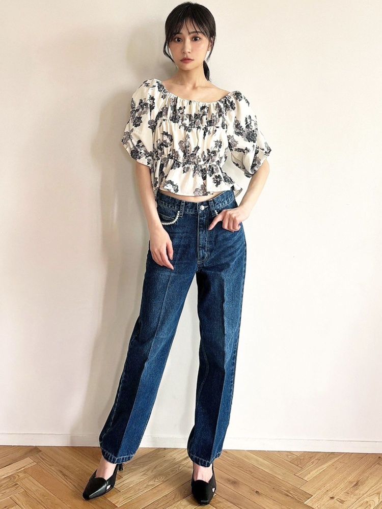 RESEXXY Pearl Point Denim Pants