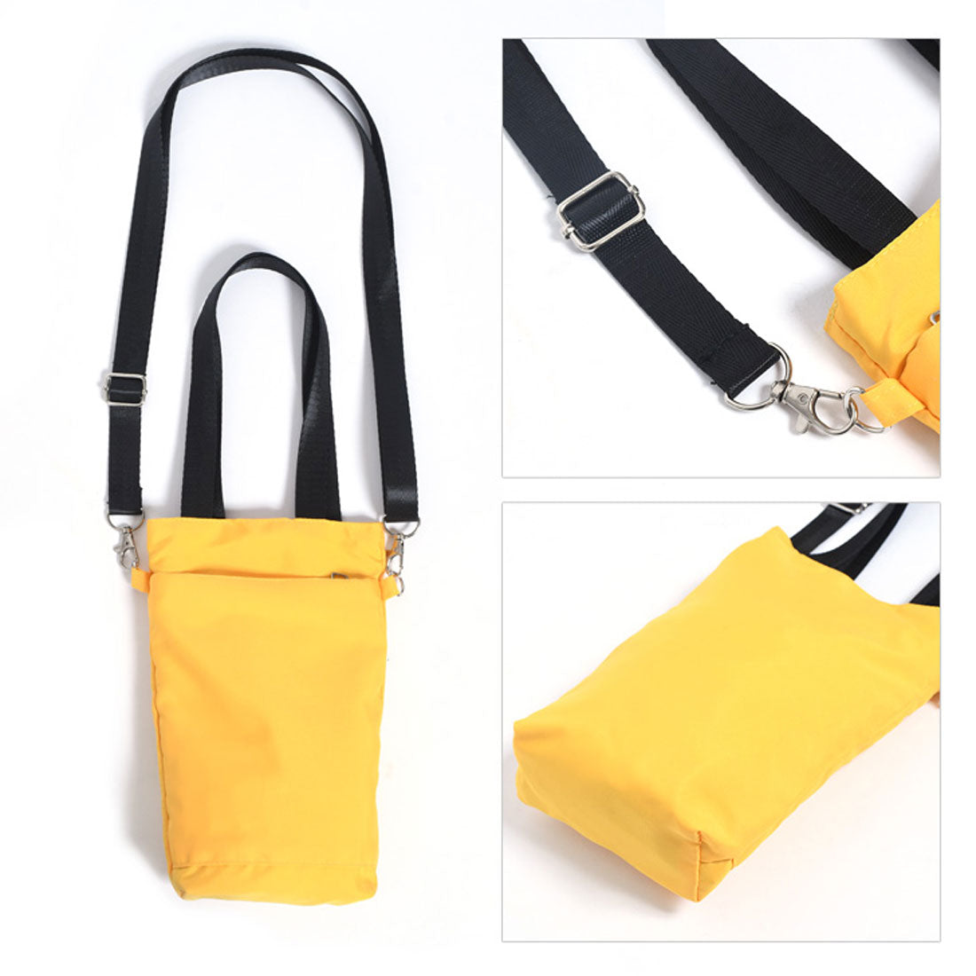 Real Style Tote Bag Shoulder Bag Insulated Lightweight Small Women's Men's Handbag Bottle Holder Water-Resistant Shoulder Carry Crossbody Water Bottle
