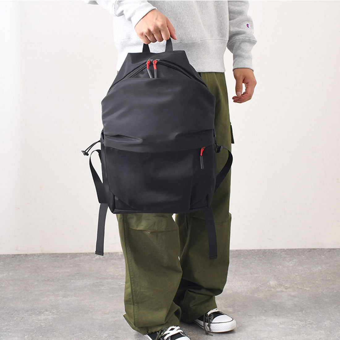 リアルスタイル REAL STYLE リュック メンズ レディース 大容量 軽量 通学 通勤 黒 リュックサック バックパック おしゃれ ビジネス A4 防災 旅行 ジム 微撥水