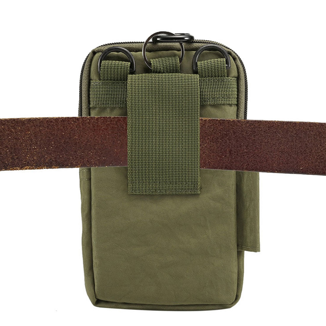 Real Style Belt Pouch for Men Small Item Holder Smartphone Stylish Shoulder Crossbody Mini Bag Waist Hip Water-Repellent Nylon Military 3way