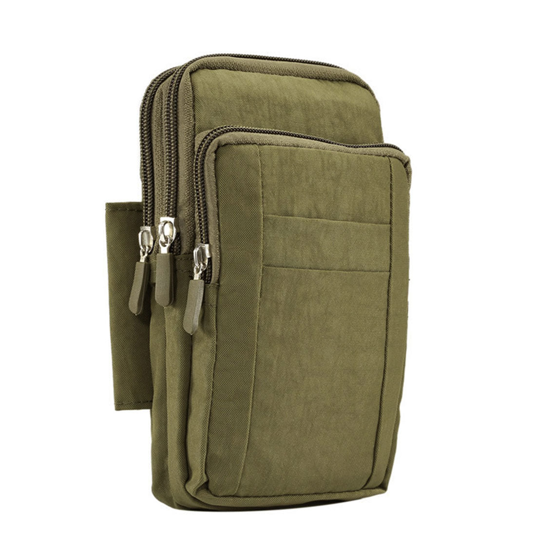 Real Style Belt Pouch for Men Small Item Holder Smartphone Stylish Shoulder Crossbody Mini Bag Waist Hip Water-Repellent Nylon Military 3way