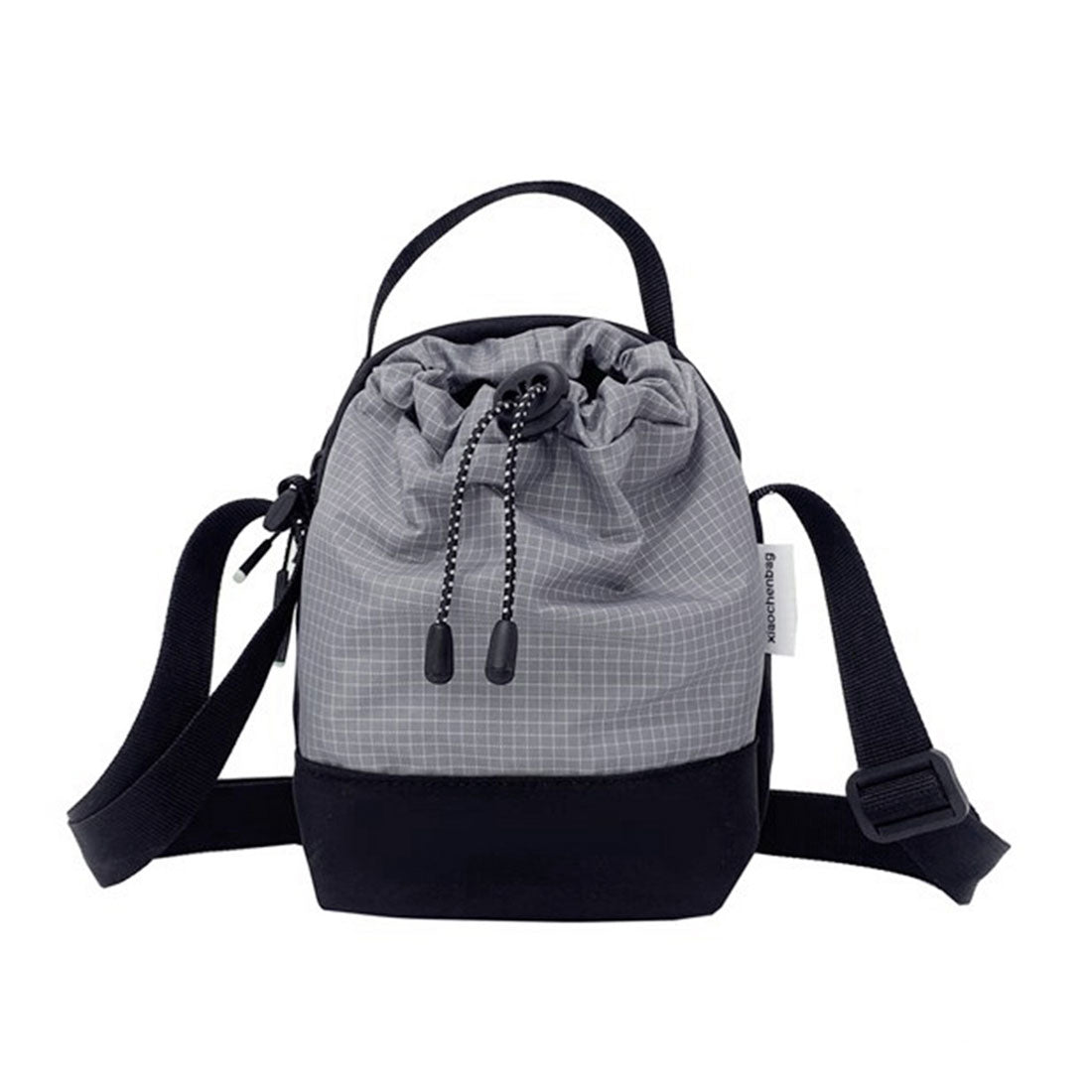 Real Style Shoulder Bag for Men and Women, Pouch, Small Item Holder,  Lightweight, Small Size, Drawstring, for Pet Bottles, Smartphones, Work,  Large