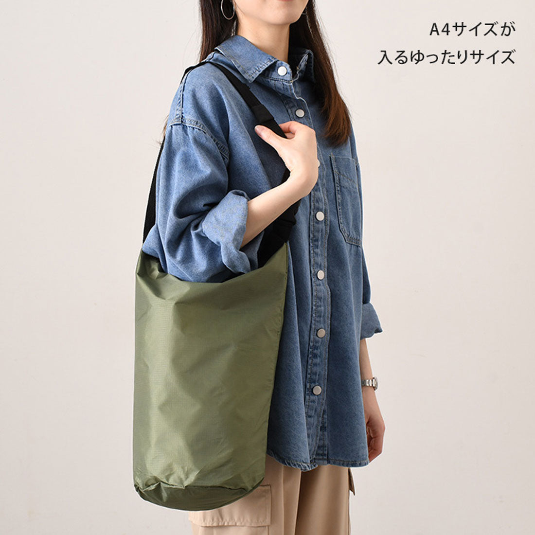 リアルスタイル REAL STYLE クルマキバッグ 撥水 トートバッグ レディース メンズ 軽い a4 ショルダーバッグ エコバッグ 折り畳み コンパクト 収納袋 旅行 買い物