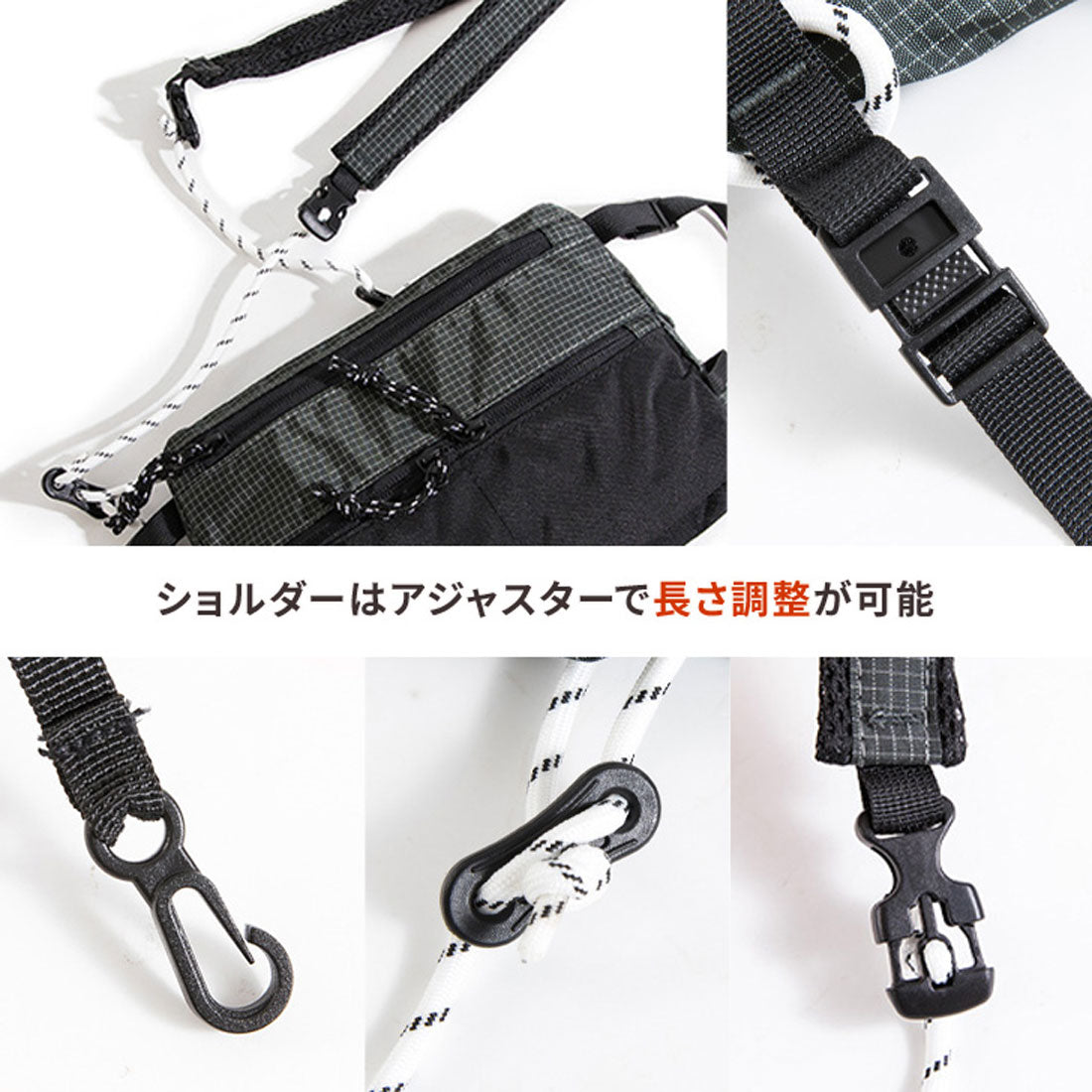 リアルスタイル REAL STYLE ショルダーバッグ サコッシュ メンズ レディース 軽い 小さい 軽量 ナイロン 斜めがけ 肩掛け ポーチ 小物入れ 収納 ミニ おしゃれ
