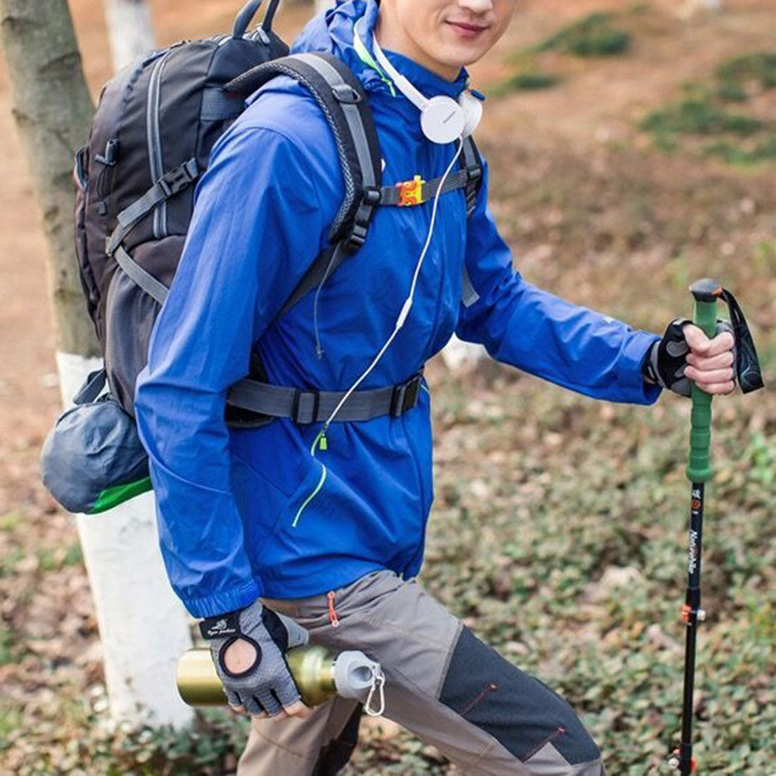 リアルスタイル REAL STYLE リュック バックパック メンズ レディース 大容量 35L 軽量 アウトドア 登山 釣り スポーツ 防災 旅行 A4 ナイロン おしゃれ 撥水 （グリーン） グリーン