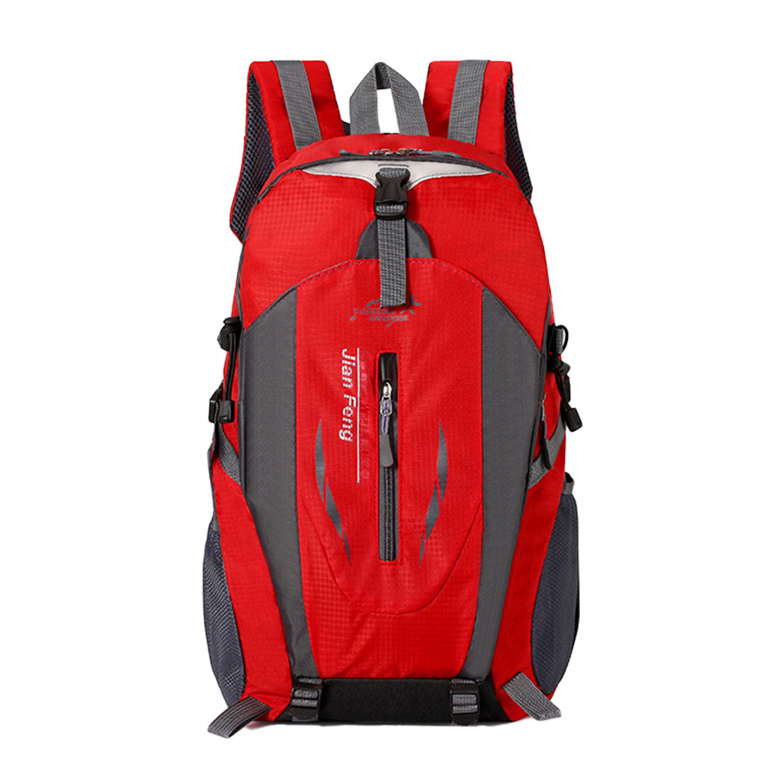 リアルスタイル REAL STYLE リュック バックパック メンズ レディース 大容量 35L 軽量 アウトドア 登山 釣り スポーツ 防災 旅行 A4 ナイロン おしゃれ 撥水 （レッド） レッド