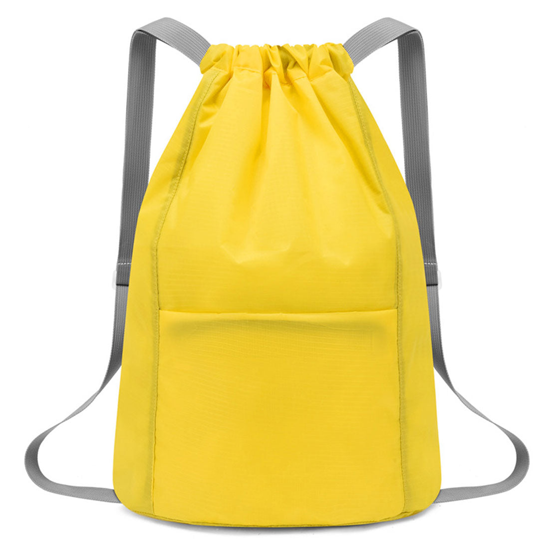 リアルスタイル REAL STYLE ナップサック リュック レディース メンズ 軽い 軽量 大容量 a4 おしゃれ ナイロン 15L ナップザック 撥水 通勤 通学 スポーツ （イエロー） イエロー