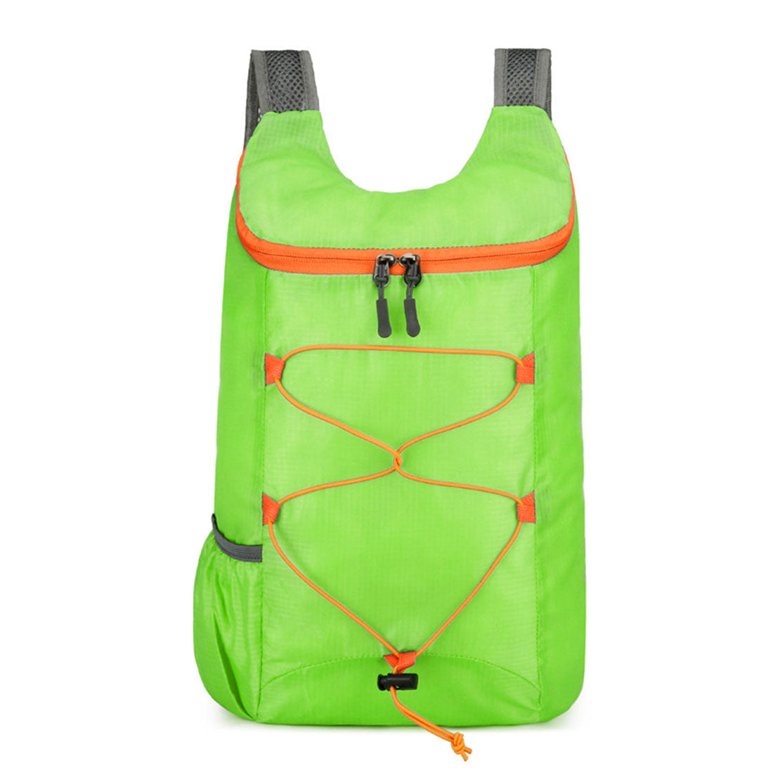 リアルスタイル REAL STYLE リュック メンズ レディース 大容量 折りたたみ 携帯 超軽量 サブバッグ シンプル 15L 旅行 防災 アウトドア おしゃれ A4 ナイロン （ライトグリーン） ライトグリーン