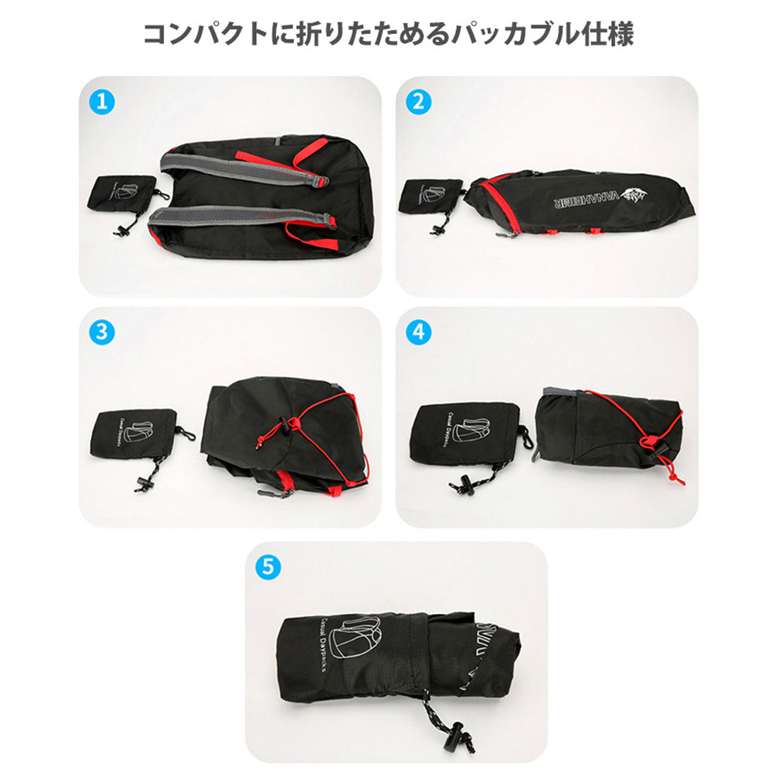 リアルスタイル REAL STYLE リュック メンズ レディース 大容量 折りたたみ 携帯 超軽量 サブバッグ シンプル 15L 旅行 防災 アウトドア おしゃれ A4 ナイロン （ライトグリーン） ライトグリーン