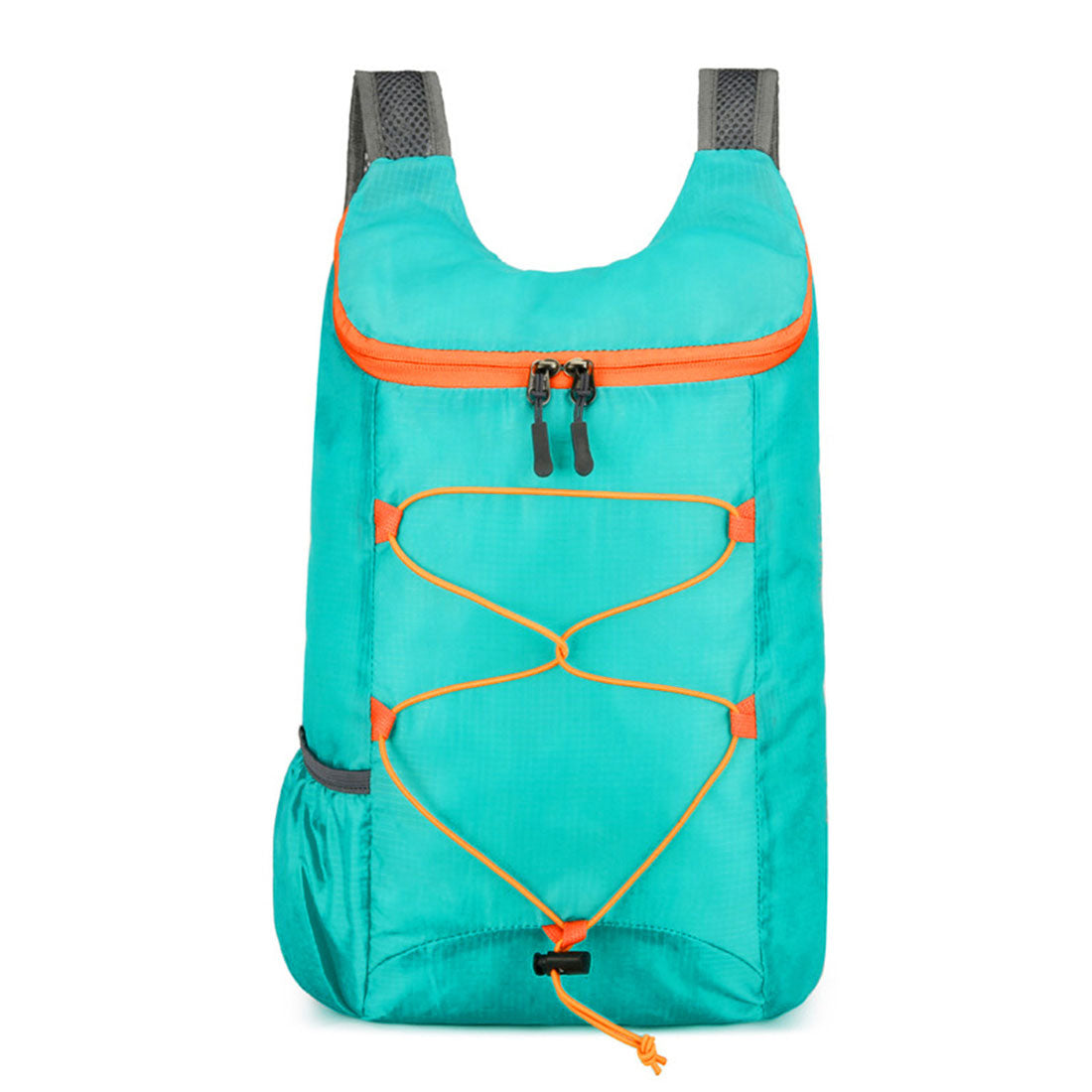 リアルスタイル REAL STYLE リュック メンズ レディース 大容量 折りたたみ 携帯 超軽量 サブバッグ シンプル 15L 旅行 防災 アウトドア おしゃれ A4 ナイロン （エメラルドブルー） エメラルドブルー