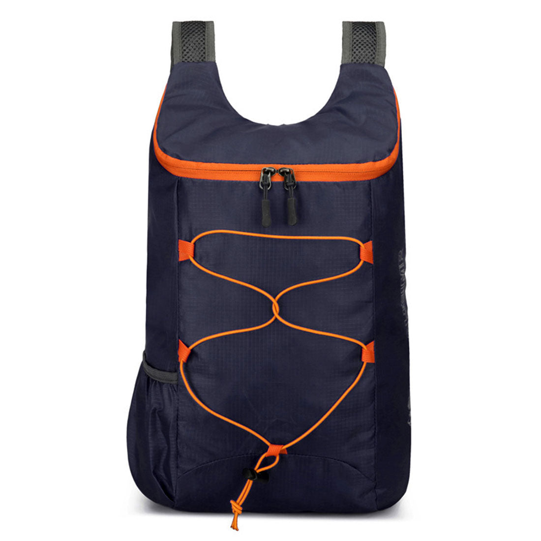 リアルスタイル REAL STYLE リュック メンズ レディース 大容量 折りたたみ 携帯 超軽量 サブバッグ シンプル 15L 旅行 防災 アウトドア おしゃれ A4 ナイロン （ネイビー） ネイビー