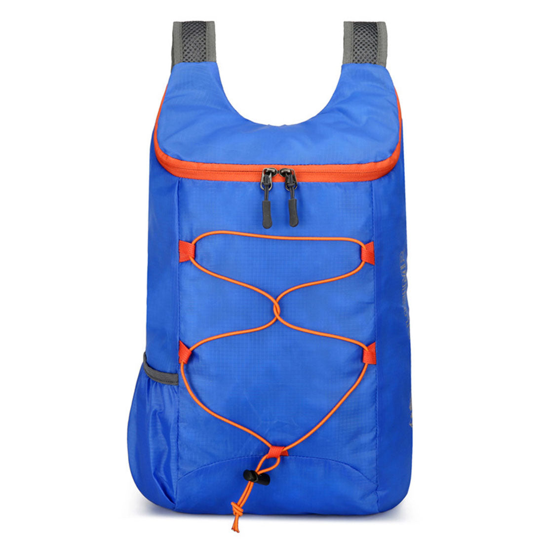 リアルスタイル REAL STYLE リュック メンズ レディース 大容量 折りたたみ 携帯 超軽量 サブバッグ シンプル 15L 旅行 防災 アウトドア おしゃれ A4 ナイロン （ブルー） ブルー