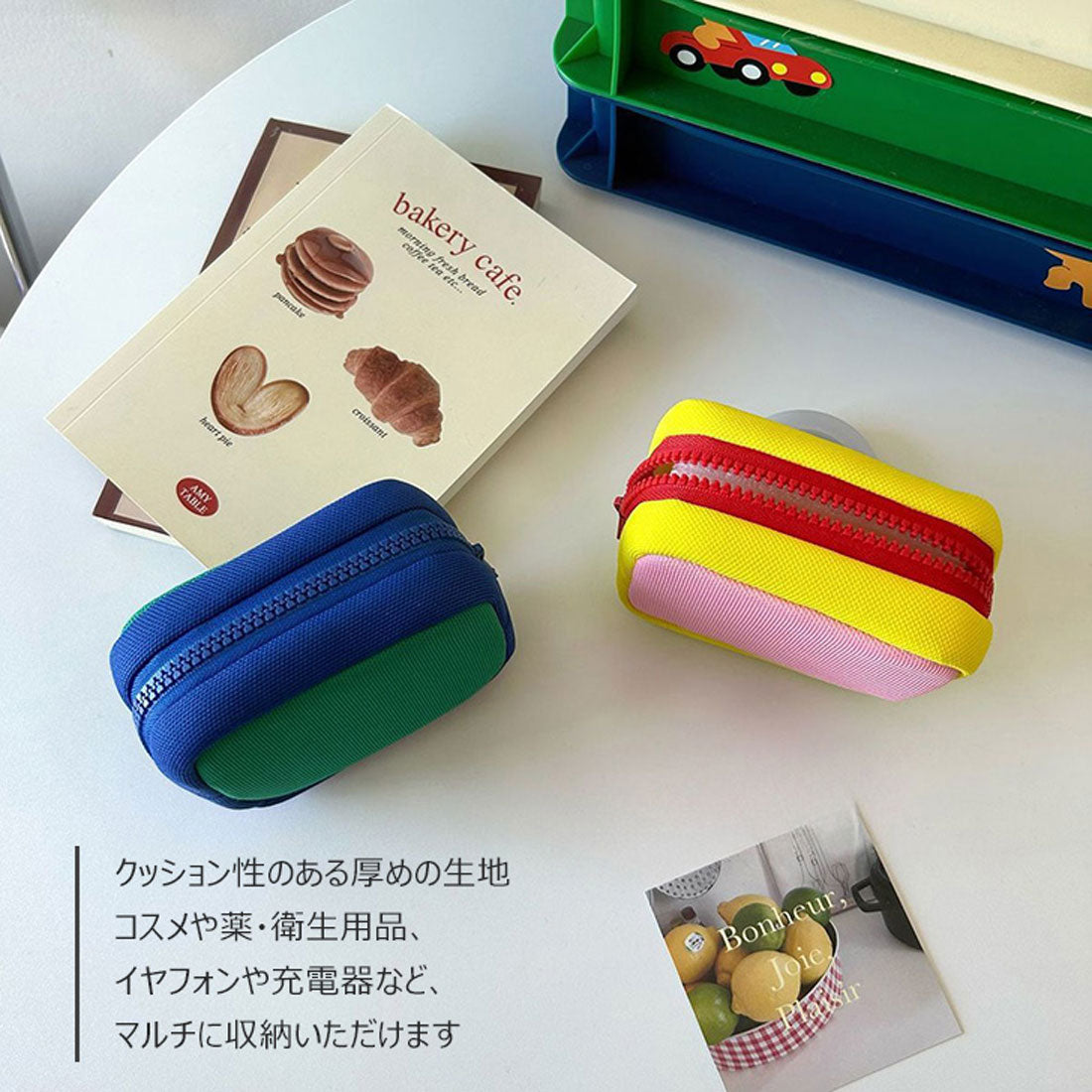 Real Style Mini Pouch Small Accessories Case Ladies Makeup Cosmetics S