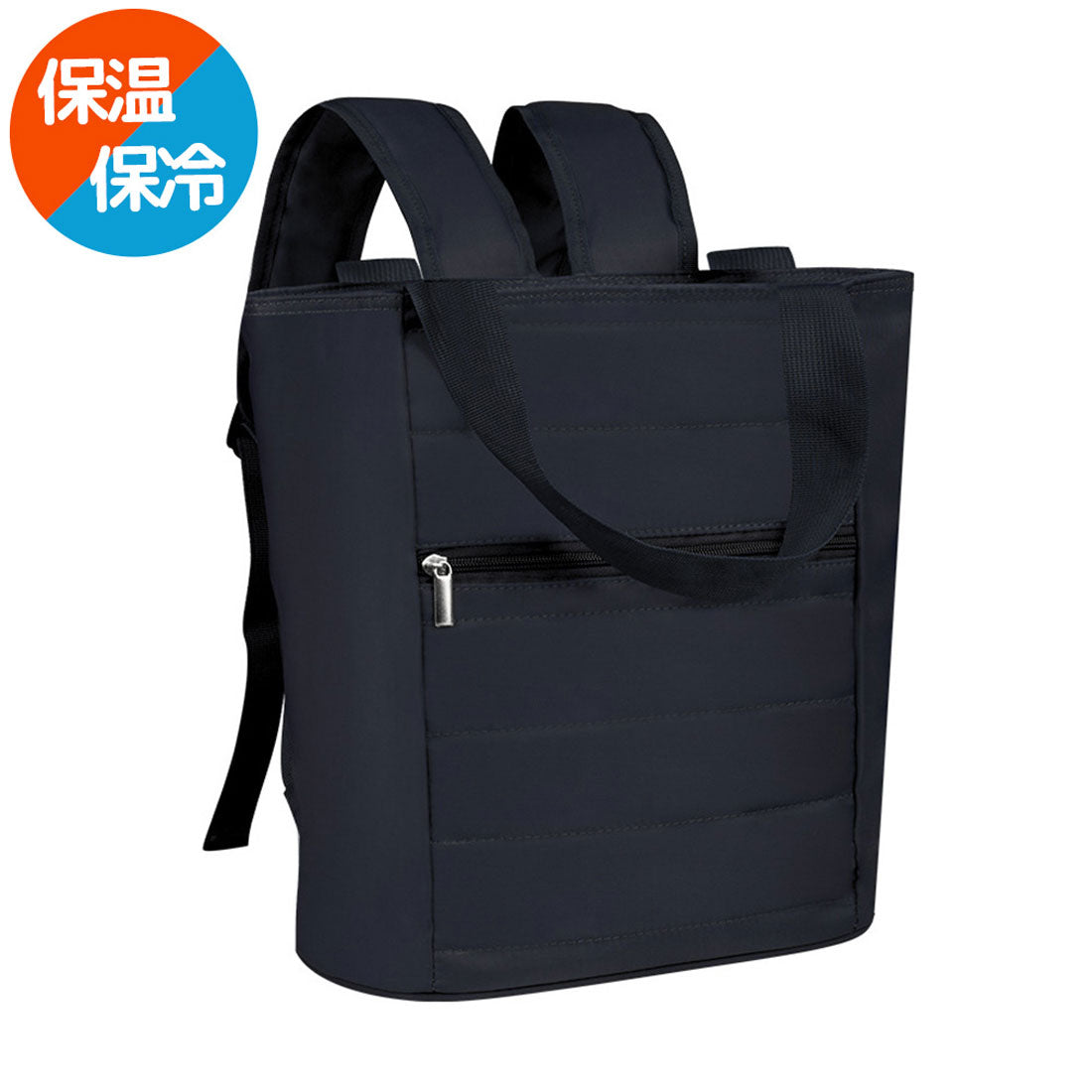 リアルスタイル REAL STYLE 保冷バッグ クーラーバッグ リュック 買い物バッグ 大容量 お弁当 スポーツ ゴルフ 最強 メンズ レディース おしゃれ 12L ママ 旅行 （ブラック） ブラック