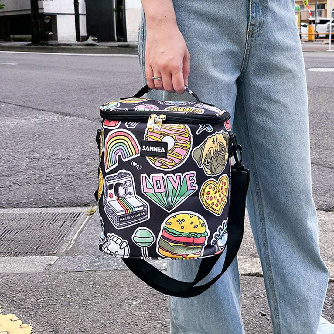 リアルスタイル REAL STYLE 保冷バッグ 大容量 お弁当 折りたたみ ランチバッグ クーラーバッグ 最強 ゴルフ レディース メンズ ショルダー 斜めがけ 10L 7L （7L） 7L