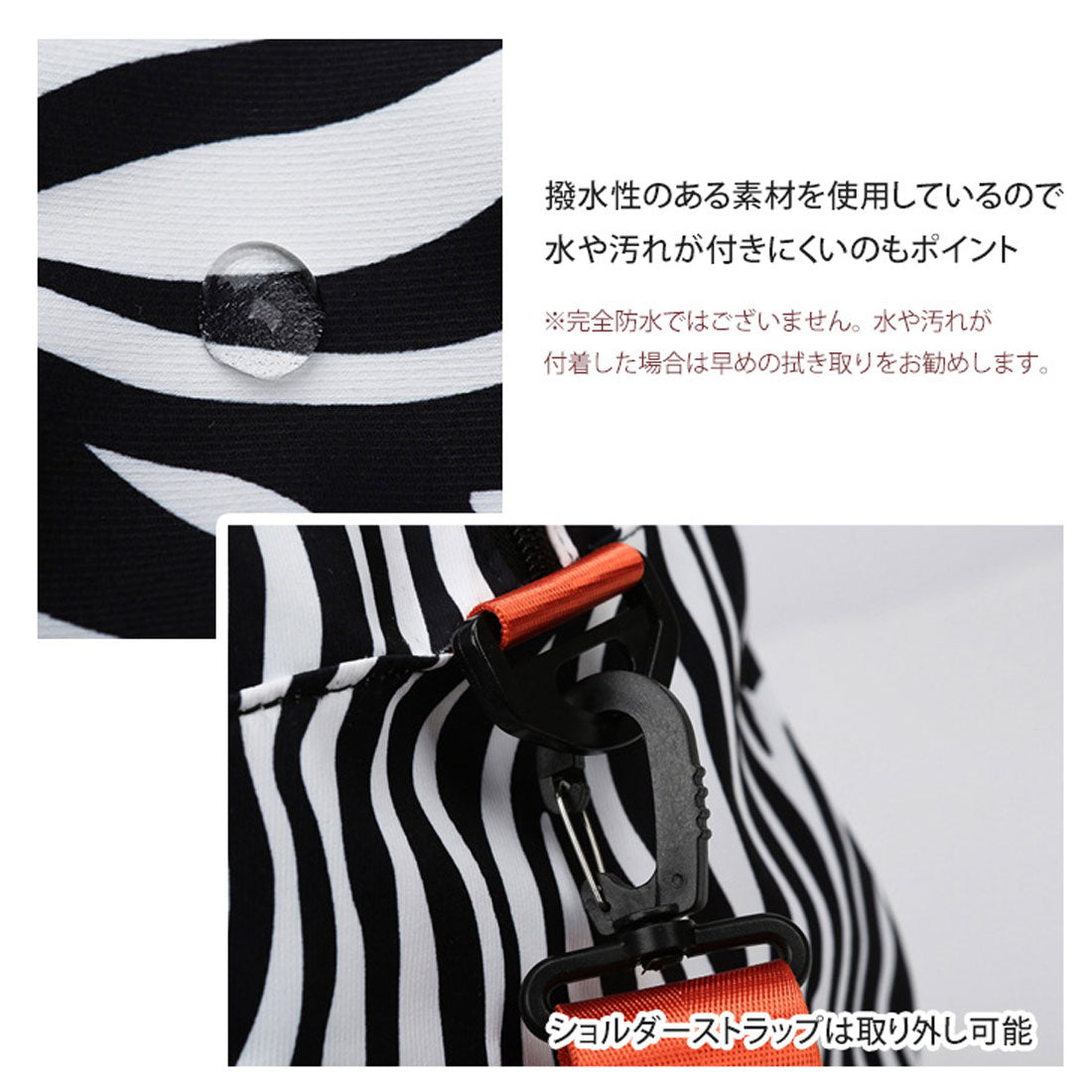 リアルスタイル REAL STYLE ボストンバッグ ボストンバック 大容量 ゴルフ 軽い ショルダー 2泊 1泊 折りたたみ キャリーオン （ビッグレオパード×ベージュ） ビッグレオパード×ベージュ