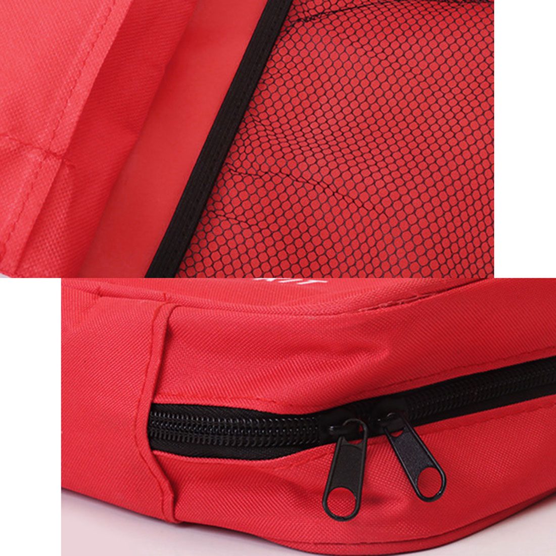 真正的真實風格的醫療袋緊急袋袋時尚大容量盒丸盒輕巧家庭家庭緊急治療學校戶外災難預防