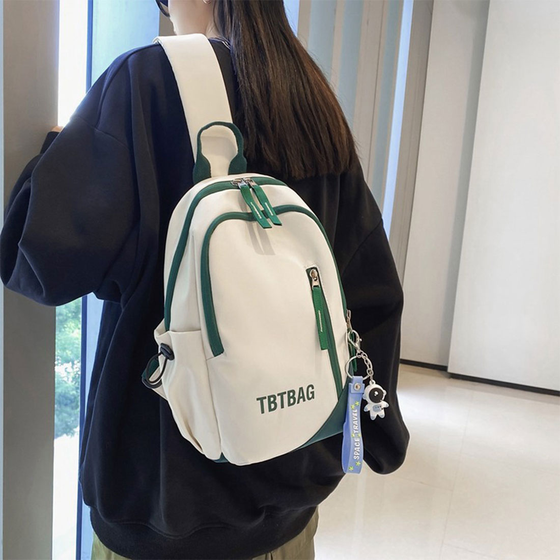 Real Style Body Bag for Women and Men, Waist Pouch, Crossbody, Large C