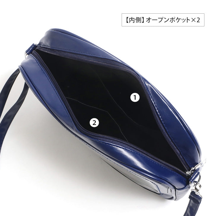 リアルスタイル REAL STYLE ショルダーバッグ レディース 斜めがけ 横型 痛バッグ 痛バ 肩掛け ライブ コンサート 推し活 アイドル マチあり 推し活グッズ 缶バッジ