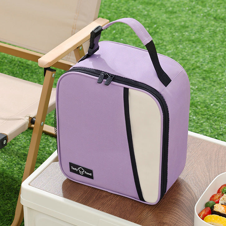 Real Style Cooler Bag Insulated Thermal Bag Large Capacity Lightweight 6L Outdoor Square Ultimate Lunch Bag for Bento Bottles Golf Sports