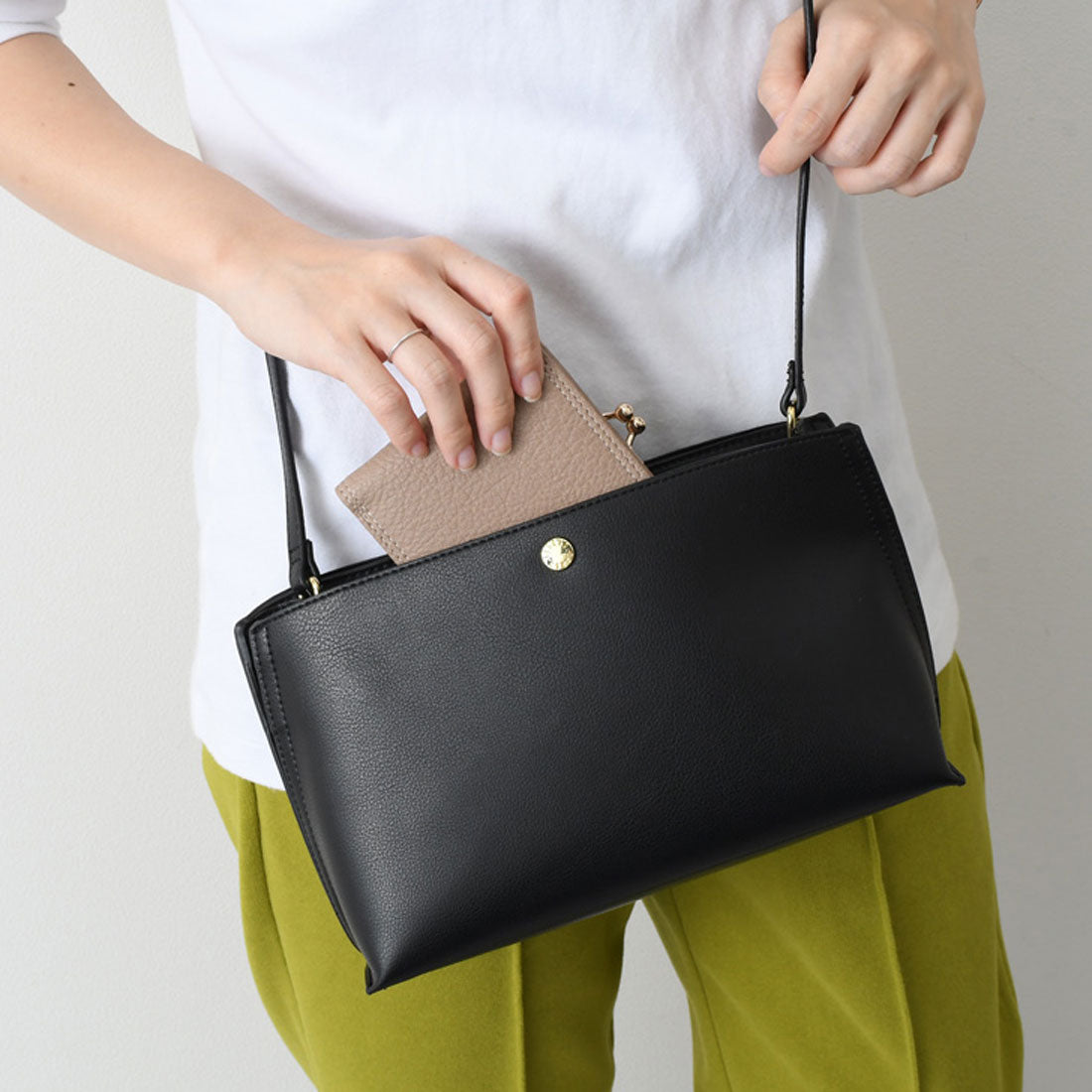 リアルスタイル REAL STYLE がま口 二つ折り財布 レディース コンパクト 小さい ミニ財布 小銭入れ コインケース